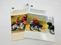 BMW: A pair of sales brochures for the 1999 R-Series motorcycle range [Location: Sydney]