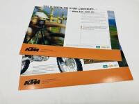 KTM: A pair of sales brochures covering the 2003 Enduro EXC and 2003 Motocross 525SX Racing [Location: Sydney] - 2