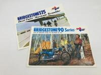 BRIDGESTONE: A pair of brochures for the 90-Series and 175 Dual Twin/Hurricane Scrambler models [Location: Sydney]