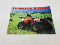 SUZUKI: Three sales brochures&nbsp;covering&nbsp;Suzuki ATV & Quad bikes [Location: Sydney] - 3