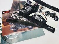 YAMAHA: A collection of 13 assorted sales brochures covering various models and year ranges including the Royal Star XVZ1300A, XV1600A Roadster, XVZ1300TF Royal Star Venture & XJ650 [Location: Sydney] - 3
