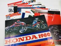 HONDA: A large collection of sales brochures covering model year ranges of various years (1980, 1994-2002) plus various models [Location: Sydney]