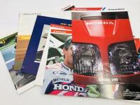 HONDA: A large collection of sales brochures covering model year ranges of various years (1980, 1994-2002) plus various models [Location: Sydney] - 2