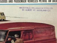 COMMER: A Commer 1500 and 2500 Series Goods and Passenger Vehicles Petrol or Diesel colour sales brochure - 2