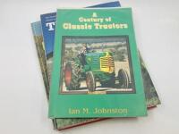 BOOKS: A collection of five books relating to tractors including 'Farm Tractors 1950-1975' by Lester Larsen, 'Talking Tractors' by The Kondinin Group, 'A Century of Classic Tractors' by Ian M Johnston, 'Classoc Farm Tractors' by Randy Leffingwell and 'Tra - 3