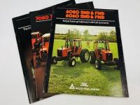 ALLIS-CHALMERS: A collection of six sales brochures covering combine harvesters and tractors [Location: Sydney] - 4