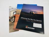 AGCO-GLEANER: A collection of ten sales brochures covering combine harvesters and tractors, including two duplicates&nbsp;[Location: Sydney]