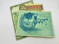 CASE: A collection of five publications including 'Case Album' by Eddie Brown & Julian D. G. Brown, 'Case C & D' by Allan T. Condie, 'The Case Catalog: 1905', 'The New Case Tractors' by J. I. Case & Co. Inc., 'Case Machinery' by the J. I. Threshing & Mach - 2