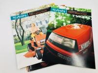 KUBOTA: A collection of sales brochures for Kubota products, including some duplicates&nbsp;[Location: Sydney] - 2