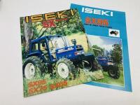 ISEKI: A pair of sales brochures for Iseki tractors&nbsp;[Location: Sydney]