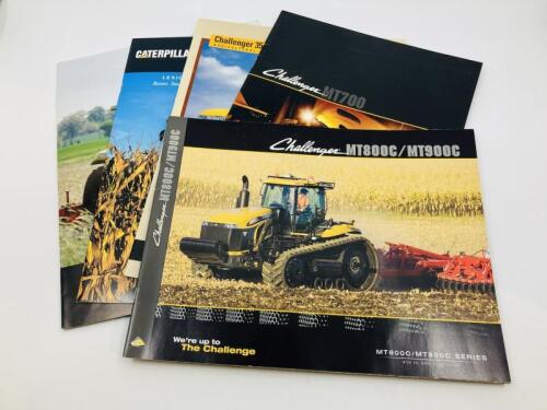 CHALLENGER: A collection of five sales brochures for Challenger/Caterpillar products [Location: Sydney]