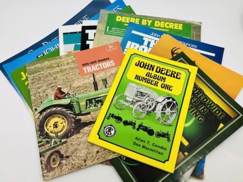 108 · JOHN DEERE: A collection sales brochures and other publications for John Deere products, including 'John Deere: Album Number One' by Allan T. Condie & Don Macmillan [Location: Sydney]