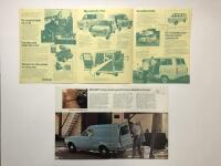 FORD: Two Ford van sales brochures. Escort and Transit sales brochures - 2