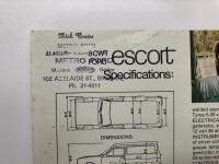 FORD: Two Ford van sales brochures. Escort and Transit sales brochures - 4