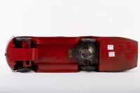 SUNBEAM: A rare large Kingsbury 1927 Sunbeam land speed record clockwork driven tin toy, 47cm long - 13