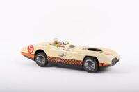 SPEED RACER: An interesting c1960s-1970s 'Super Speed Racer' by Plaything (Japan) in form of a Mercedes, 36cm long