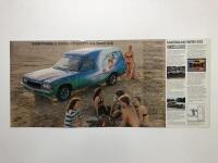 HOLDEN: A 1977 Holden Sandman colour fold-out sales brochure - 2