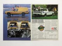 HOLDEN: A 1977 Holden Sandman colour fold-out sales brochure - 3