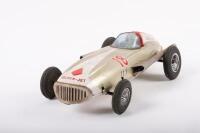 BANDAI: A c1960s-1970s friction drive 'Golden Jet' #18 tin toy by Bandai Japan, 32cm long - 3