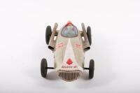 BANDAI: A c1960s-1970s friction drive 'Golden Jet' #18 tin toy by Bandai Japan, 32cm long - 5