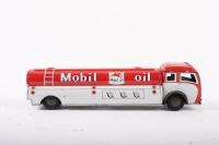 MOBIL OIL: A tin toy Mobil Oil petrol tanker, 22.5cm long, made in Japan - 6