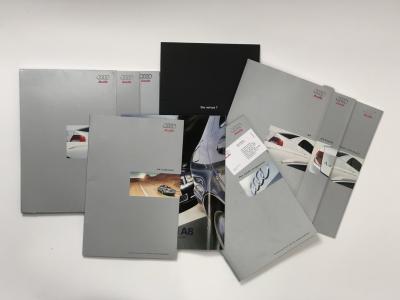 AUDI: A collection of modern Audi sales brochures