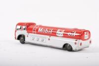 MOBIL OIL: A tin toy Mobil Oil petrol tanker, 22.5cm long, made in Japan - 9