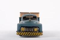 DELIVERY TRUCK: A c1960s-1970s tin toy friction drive 'Provision Delivery Truck' made in Japan, marked 'B.C', 21.5cm long - 5