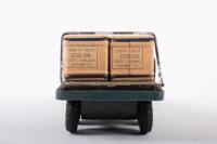 DELIVERY TRUCK: A c1960s-1970s tin toy friction drive 'Provision Delivery Truck' made in Japan, marked 'B.C', 21.5cm long - 10