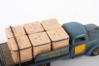 DELIVERY TRUCK: A c1960s-1970s tin toy friction drive 'Provision Delivery Truck' made in Japan, marked 'B.C', 21.5cm long - 13