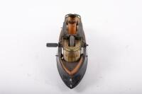 BOAT: A nice&nbsp;German circa 1914 tin plate Hess tug&nbsp;boat, 21cm long - 7