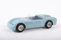 TRIANG: A c1960s Triang&nbsp;highway series Monte Carlo blue rally car, 16.5cm long
