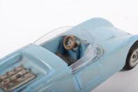 TRIANG: A c1960s Triang&nbsp;highway series Monte Carlo blue rally car, 16.5cm long - 8