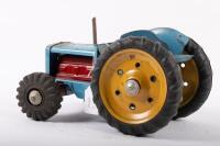 BOOMAROO: A c1950s tinplate farm tractor by Boomaroo, Australian, 26cm long - 4