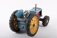BOOMAROO: A c1950s tinplate farm tractor by Boomaroo, Australian, 26cm long - 10