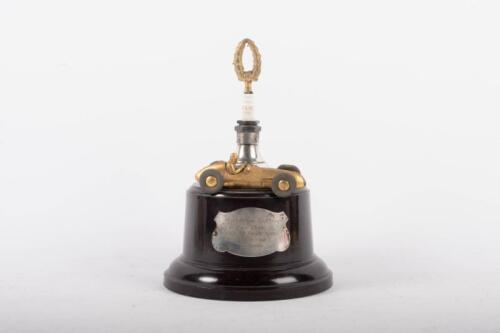 HARRY FIRTH: A trophy awarded to Harry Firth, presented by the Victorian Sporting Car Club