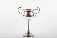 STAR RALLY / L.C.C.A.: A silver plated cup style trophy, inscribed 'The Star Rally - Introducing 1st Issue - Presented by the Prop'rs of the 'Star' - Won by - B.L. Cohen Motors Pty. Ltd. - Mildura Route - 28-10-33',