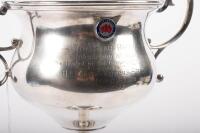 STAR RALLY / L.C.C.A.: A silver plated cup style trophy, inscribed 'The Star Rally - Introducing 1st Issue - Presented by the Prop'rs of the 'Star' - Won by - B.L. Cohen Motors Pty. Ltd. - Mildura Route - 28-10-33', - 2