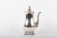 SANDOWN: A silver plate tea pot trophy, inscribed 'Winner Class E - Sandown Three Hour Datsun Trophy - September 1968