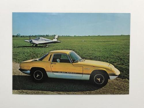 LOTUS: A double-sided colour Lotus Elan Sprint sales brochure