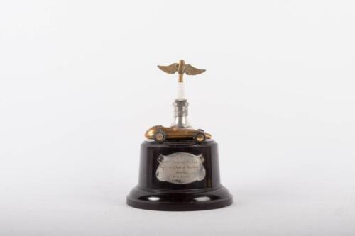 HARRY FIRTH: A trophy inscribed 'K.L.G - Point Score Trophy - L.C.C.A- Won By H.L. Firth'