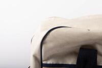 ROTHMANS PORSCHE: Alan Hamilton's circa 1980s Rothmans Porsche racing bag with attached name and address label of Alan's Balwyn home - 3
