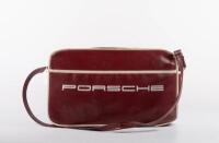 BAG: A circa 1960s Porsche vinyl travel bag, 24cm high, 40cm wide