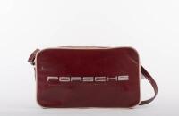 BAG: A circa 1960s Porsche vinyl travel bag, 24cm high, 40cm wide - 2