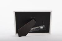 ALAN HAMILTON: A framed & glazed photograph signed by the late Alan Hamilton depicting a late 1960s Alan Hamilton in a Porsche 911 - 3
