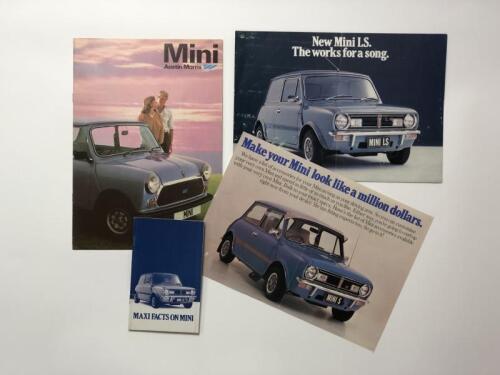 MINI: Four Mini sales brochures
