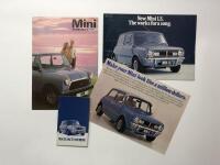 MINI: Four Mini sales brochures