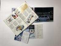 MINI: Four Mini sales brochures - 2