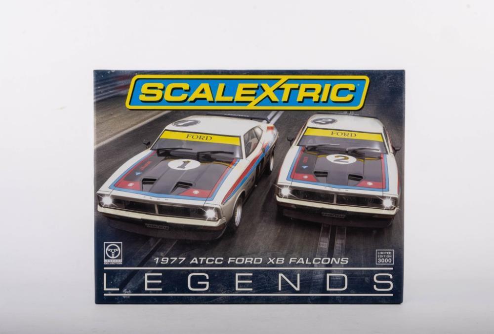 FALCON XB: A Scalextric slot car twin pack 1977 ATCC Ford XB