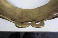 VASES: Two contemporary neoclassical style gilt metal mounted vases - 6